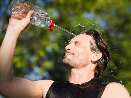 Forte chaleur et surpoids